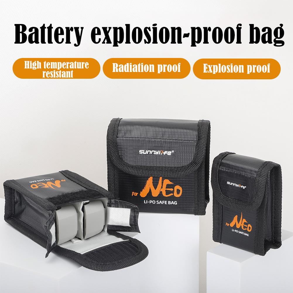 Drone Battery Bag - Tas Pengaman Baterai Drone Untuk DJI