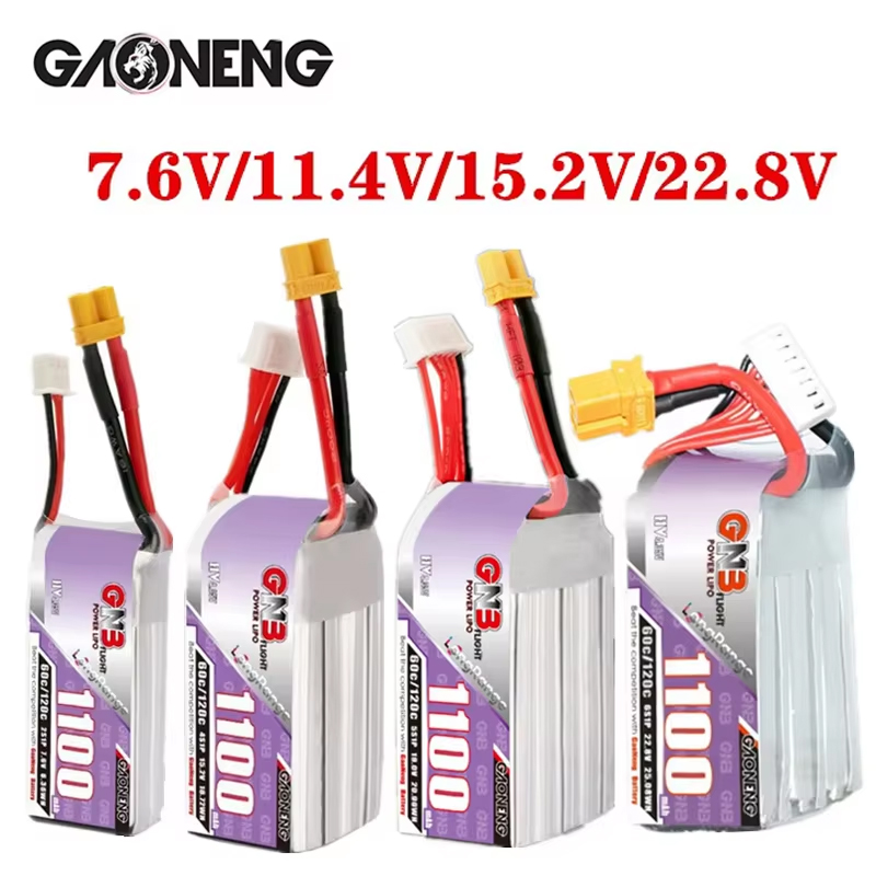 Drone Battery Lipo - GNB Drone balap panjang, suku cadang